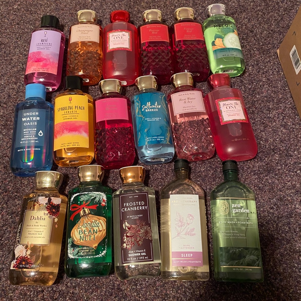 Bath & body works shower gel